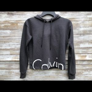 Calvin Klein  - Womens Crop Hoodie